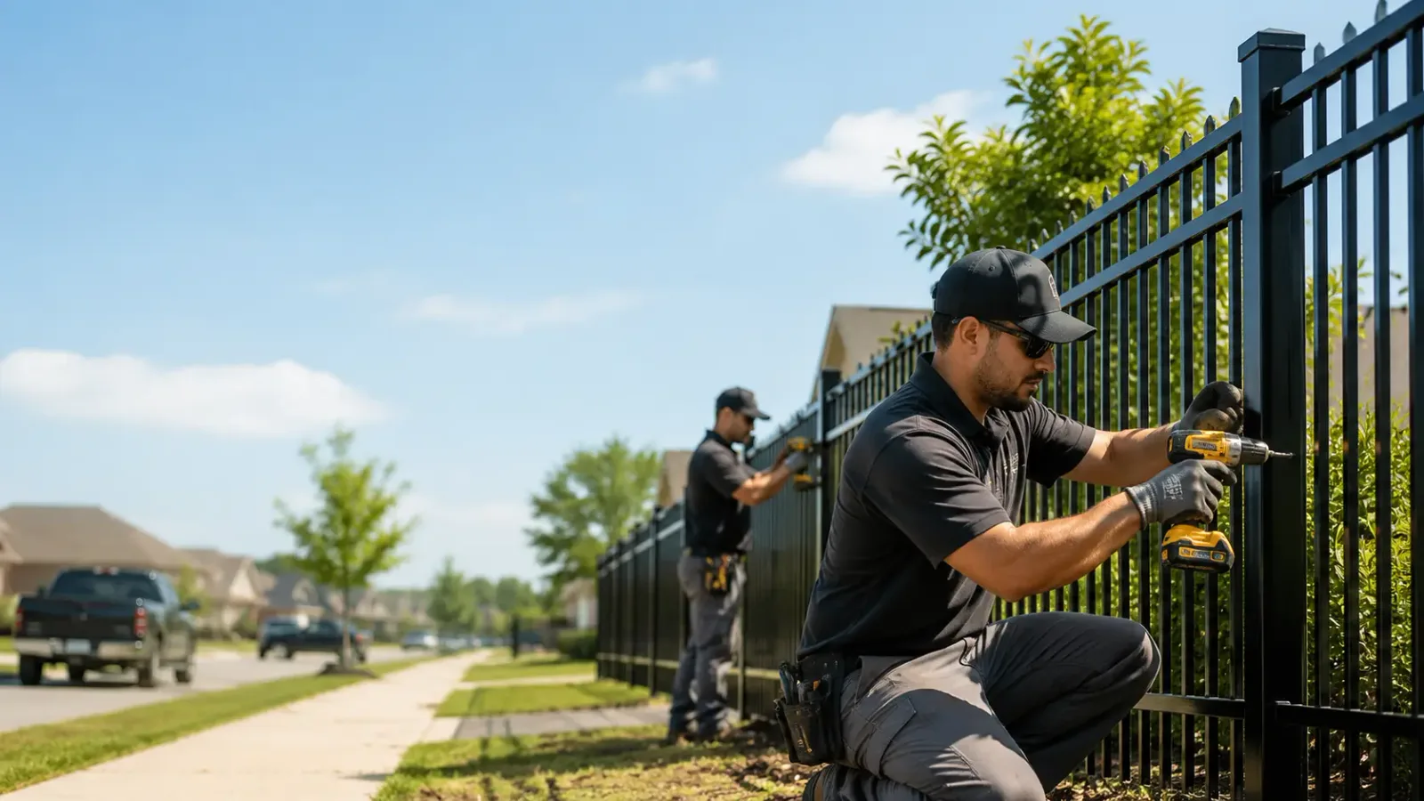 Metal Fence Installation in Cadwell, GA